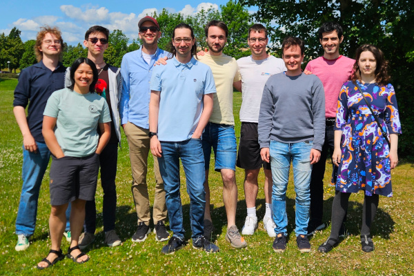 Some of the lab members Group photo of lab members.