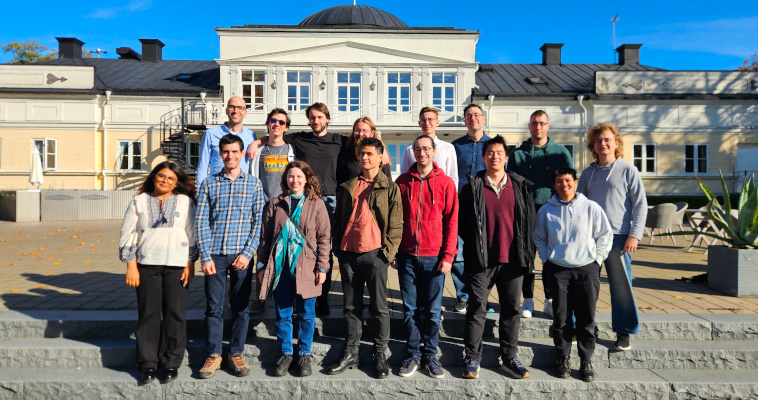 Some of the lab members Group photo of lab members.